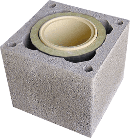 Standard Ausführung eines Mantelsteinkamins