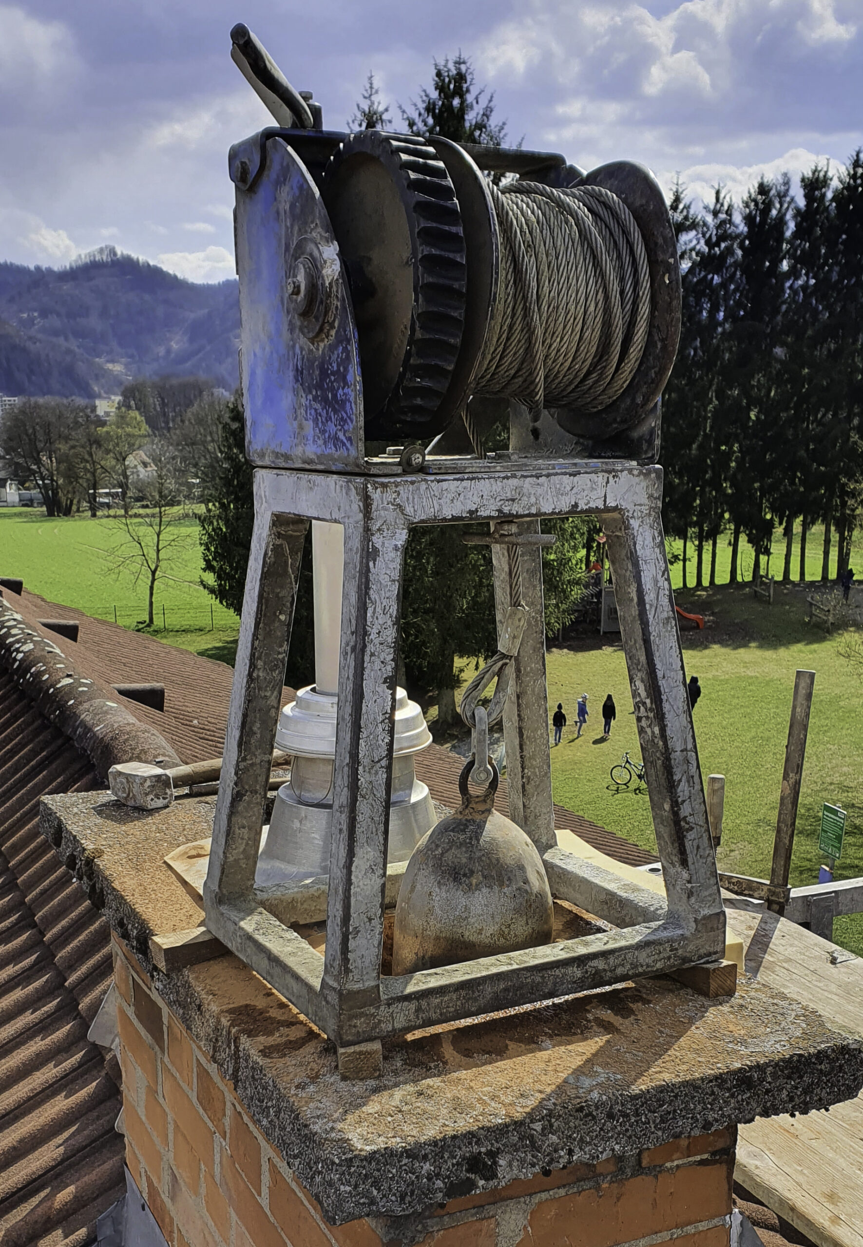 Einbau einer Thermoschale