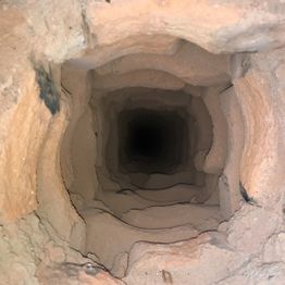 Rauchfang nach dem Ausfräsen