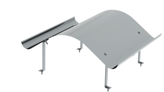 Napoleonhaube, Regendach Kamin