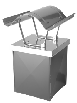 Napoleonhaube inkl. Kaminverkleidung