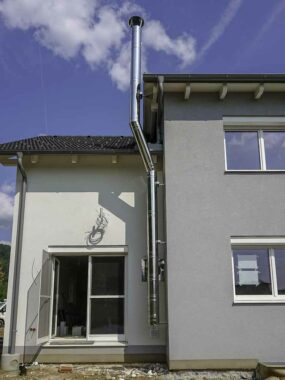 Edelstahlrauchfang in Kapfenberg