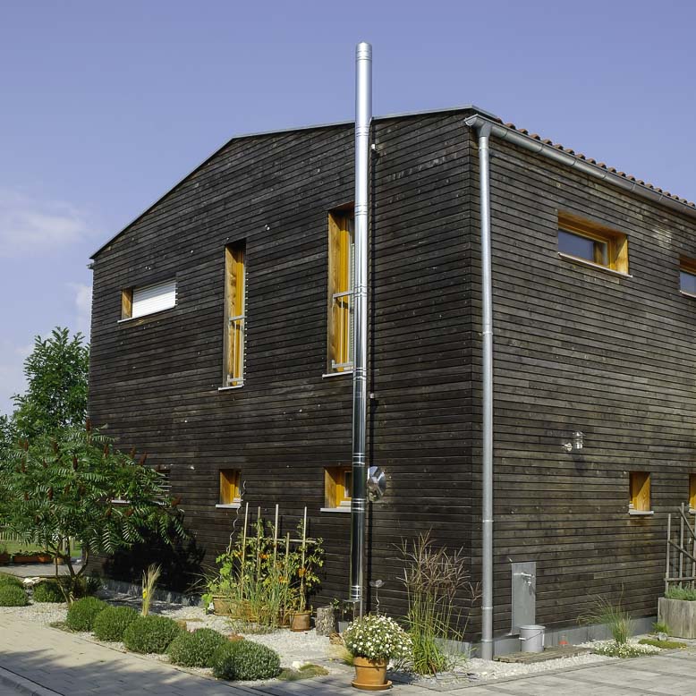 Edelstahlkamin DW-FU, Jeremias