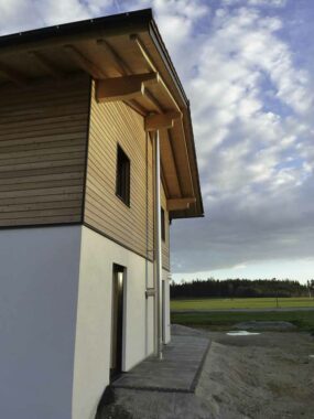 Edelstahlkamin, der Schöne